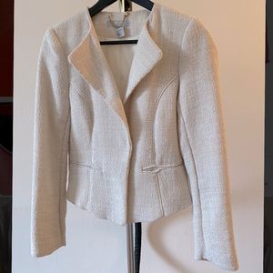 H&M Short White Jacket